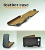 For HTC Sensation G14 leather case & Cowhide flip case