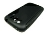 For HTC Sensation XL Black Gel TPU Case Skin Cover