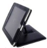 For Ipad 2 Black stand leather cover case
