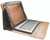 For Ipad leather case with bluetooth keyboard