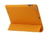 For Ipad2 case 4 folded super slim standing case,new design PU leather case for ipad 2