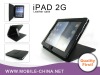 For Ipad2 leather case with stand