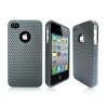 For Iphone 4 Snap On Mesh Crystal Cover