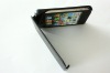 For Iphone4&4S leather case back cover protective bumper stick case