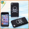 For Ipod touch4 Skull silicone design cover