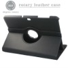 For Samsung Galaxy Tab 10.1 P710 Leather Case Black