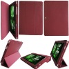 For Samsung Galaxy Tab 2 10.1 P7510 Smart Funstion stand Leather Case (Pink Color)