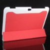 For Samsung Galaxy Tab 8.9 P7300 P7310 Slim Smart Cover Red Color