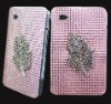 For Samsung Galaxy Tab P1000 diamond case (Three-dimensional Leaves design)