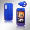 For Samsung S5230c Hybrid Combo Case (Combined by Silicone case and Mesh cover)