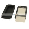 For Samsung U750 Alias 2 Black Silicone Skin Case Cover