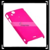 For Sony Ericsson Xperia X12 Mobile Phone Leather Case Pink