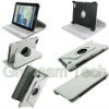 For Tablet Samsung Galaxy Tab 7.7 P6800 Rotatable Leather Case White Color