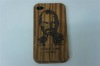 For apple Iphone 4 4S JOBS wood case