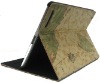 For apple iPad 2 Map Leather Case with stand function