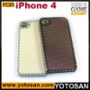 For case iphone4 diamond textured cover