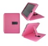 For iPAD bookstand leather case
