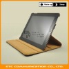 For iPad 2 360 Rotating Leather Case with Magnetic Function,Three Angles Landscape,7 Colors,Customers Logo,OEM welcome