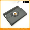 For iPad 2 Black Leather Rotating 360 Magnetic Case Smart Cover Swivel Stand,Multi-colors,Customers logo,OEM welcome