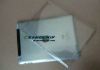 For iPad 2 Clear Plastic Case, Crystal back cover/smart cover mate