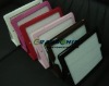 For iPad 2 Leather Case, 6 Colors, PU leather, Poly bag package
