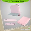For iPad 2 Magnet PU Smart Case