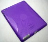 For iPad 2 TPU Gel Guard Case Mixed colors with Concentric Circle