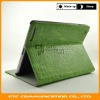For iPad 2 crocodile Case, For Apple iPad 2 crocodile Pattern leather case for iPad 2G, stand, 8 colors at stock, OEM is welcome