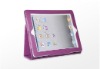 For iPad 2 leather case/accessories for ipad