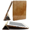 For iPad 2 newest real leather smart case