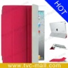 For iPad 3 Smart Leather Case Cover Red
