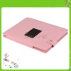 For iPad Pink Leather Case