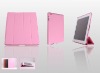 For iPad Smart Cover - Polyurethane like - pink