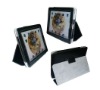 For iPad Stands Eco-friendly Vintage Leather in fashion black