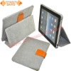 For iPad leather case,Microfiber material