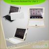 For iPad2 Bluetooth Keyboard PU Case