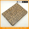 For iPad2 Case,Leopard Pattern Leather Case for iPad 2,Stand,Wake up Sleep Function,Customers Logo,OEM welcome