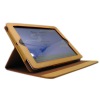 For iPad2 Wi-Fi / Apple iPad2 Wi-Fi + 3G / Apple iPad 2 CDMA ultra slim real leather case with magnetic closure function