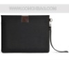 For iPad2 envelop microfiber & genuine leather