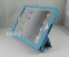 For iPad2 leather case with high quality