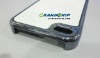 For iPhone 4 4G Aluminum Carbon Fiber Case W/ Retail Package, Black & White