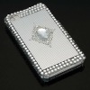 For iPhone 4 4S Bling Rhinestone cell phone case