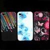 For iPhone 4 4g/for iphone 4S 4GS/for iphone 4 CDMA flower TPU case