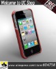 For iPhone 4 Leather Case Genuine Leather Grip Series