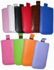 For iPhone 4 leather case