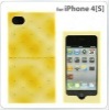 For iPhone 4G 4s silicon case with bread style
