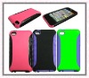 For iPod Touch 4G Detachable TPU+PC Green Case