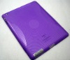 For ipad 2 2nd TPU case cover skin purple