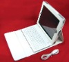 For ipad 2 bluetooth keyboard leather cover