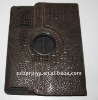 For ipad 2 leather case 360 spin with stand